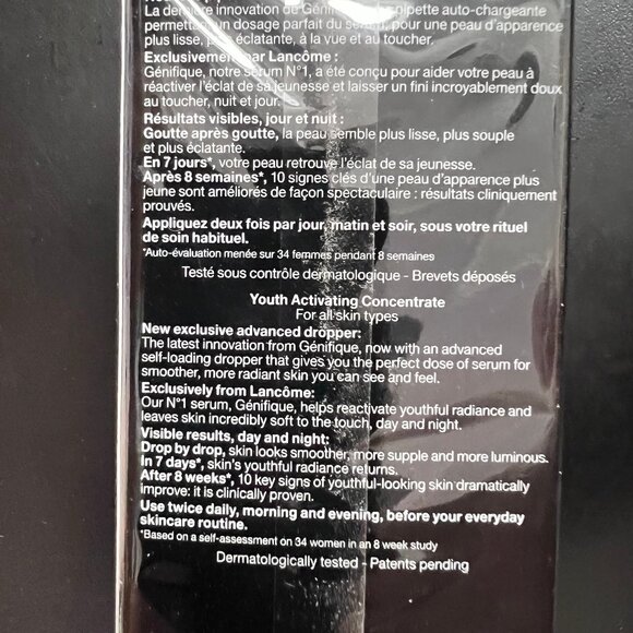 Lancôme Advanced Génifique Youth Activating Serum - 3.38 oz / 100ml - Picture 4 of 6